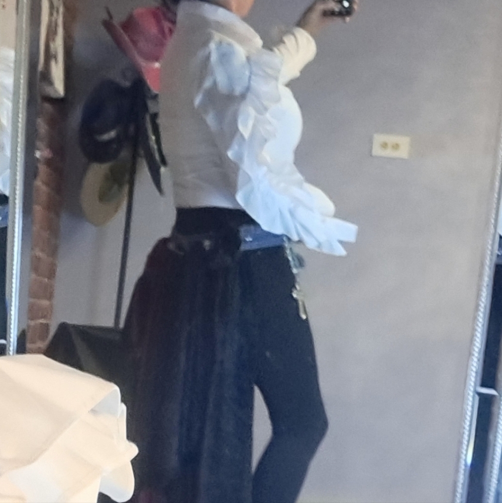 Gothic/Velvet BUSTLE SKIRT - Picture 6 of 14